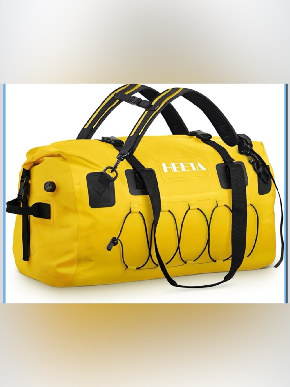 HEETA Waterproof Duffel Bag Motorcycle Dry Bag Backpack